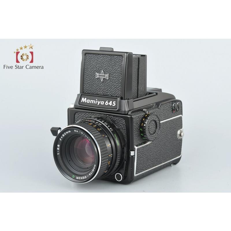 マミヤ Mamiya M645 1000S SEKOR C 80mm F2.8 マミヤ Mamiya SEKOR C 80mm F2.8 M645用 中判カメラ用レンズ 中古