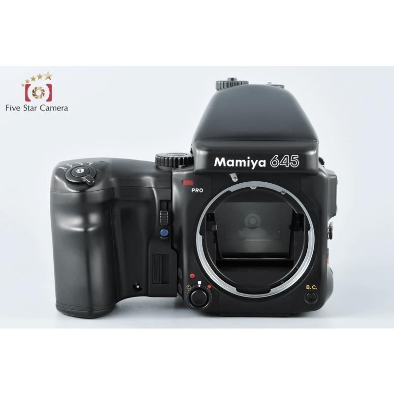 一番の Mamiya マミヤ 645 PRO 中判フィルムカメラ フィルムカメラ