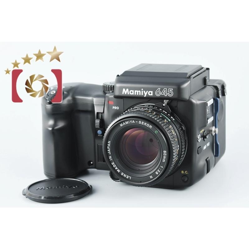 Mamiya 【中古】Mamiya マミヤ 645 PRO + SEKOR C 80mm f/2.8 N Mamiya 【中古】Mamiya マミヤ 645 PRO + SEKOR C 80mm f/2.8 N
