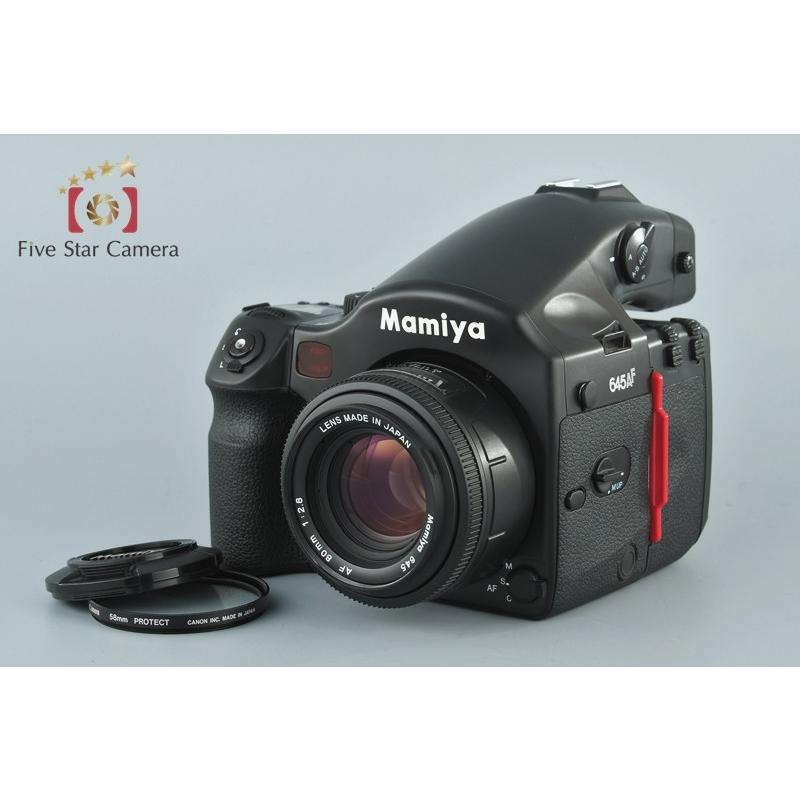 希少 Mamiya マミヤ 645AF Body ボディ 80mm F2.8 Mamiya（マミヤ） 【中古】Mamiya 645AF + AF 80mm f/2.8 : 中古カメラ