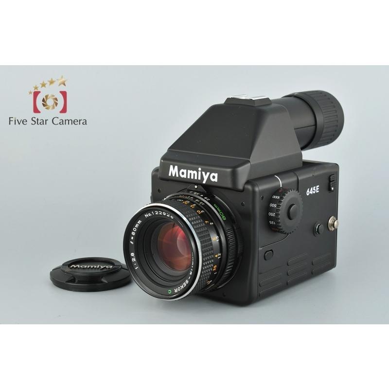 マミヤ645E、セコールC 1:28 f=80 Mamiya（マミヤ） 【中古】Mamiya 645E + SEKOR C 80mm f/2.8 : 中古