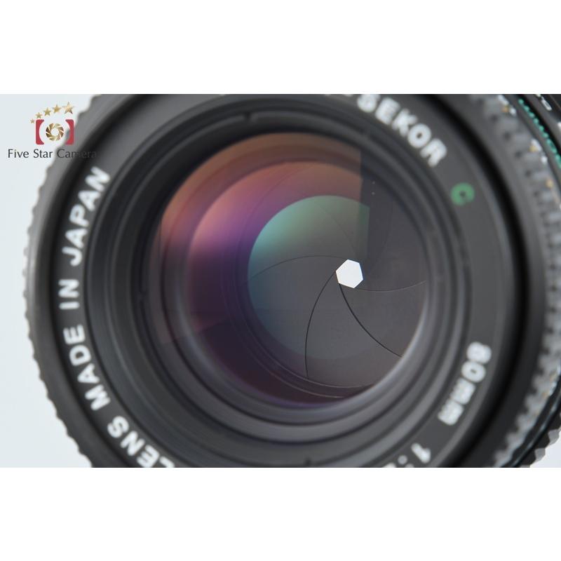 マミヤ 645 PRO TL + SEKOR C 80mm F2.8 N 中古 Mamiya 【中古】Mamiya マミヤ 645 PRO TL + SEKOR C 80mm f/2.8