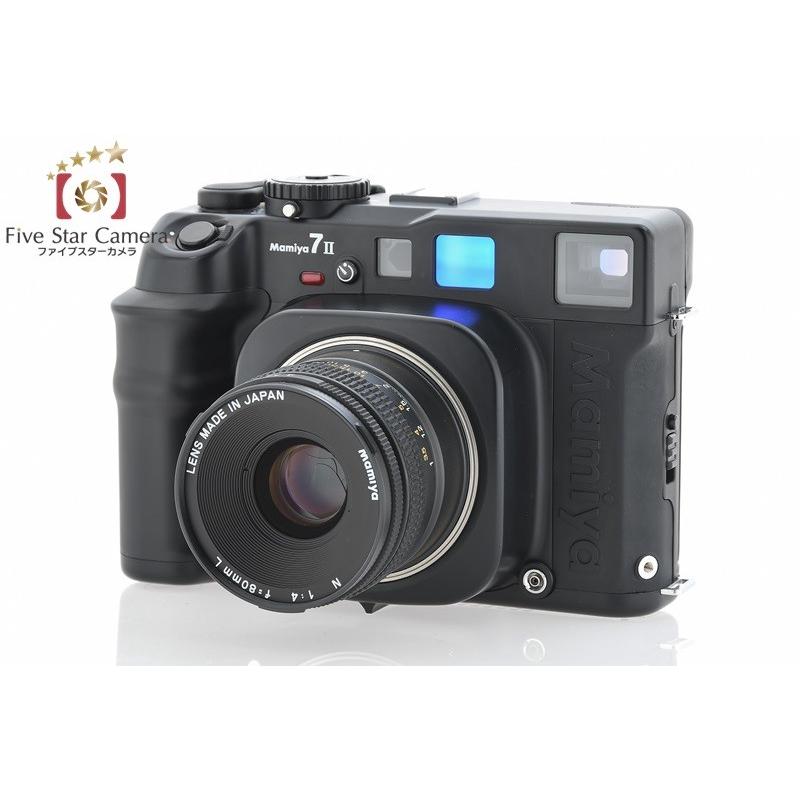 人気満点 Mamiya マミヤ 7II ブラック N L 80mm f 中判フィルムカメラ