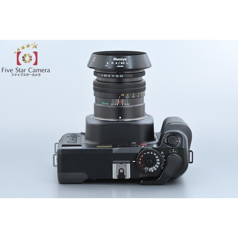 Mamiya 【中古】Mamiya マミヤ 7II ブラック + N 80mm f/4 L 中 Mamiya 【中古】Mamiya マミヤ 7II ブラック + N 80mm f/4 L 中