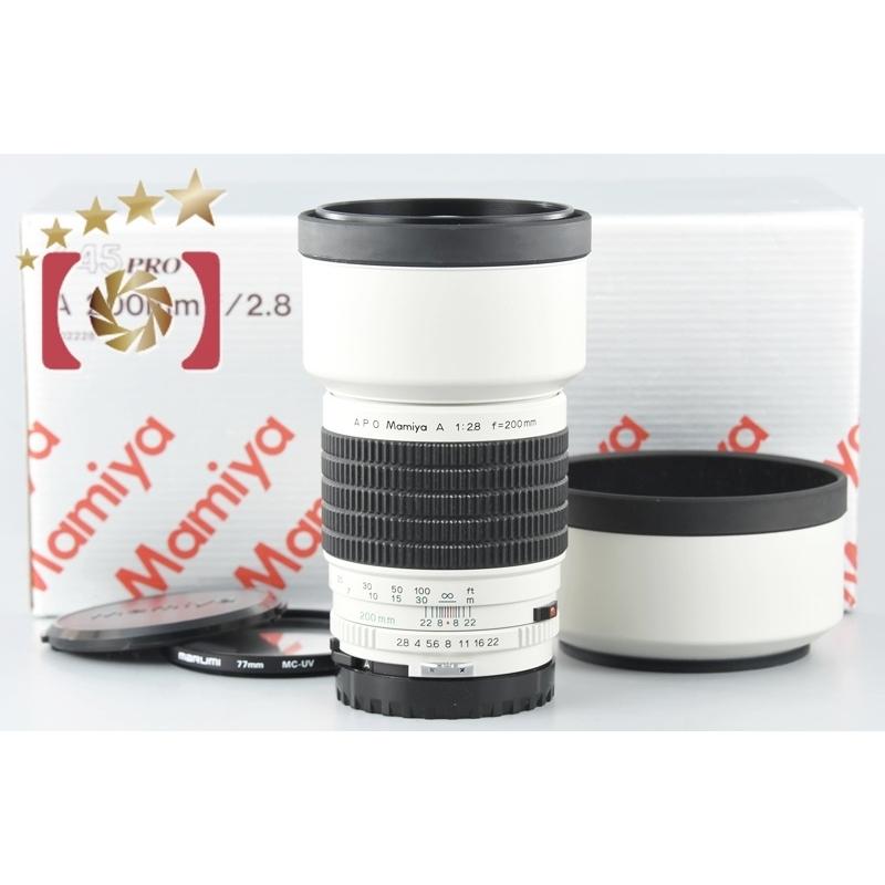 中古】Mamiya マミヤ A 200mm f/2.8 APO :mamiya-a-20028-apo-qi1050