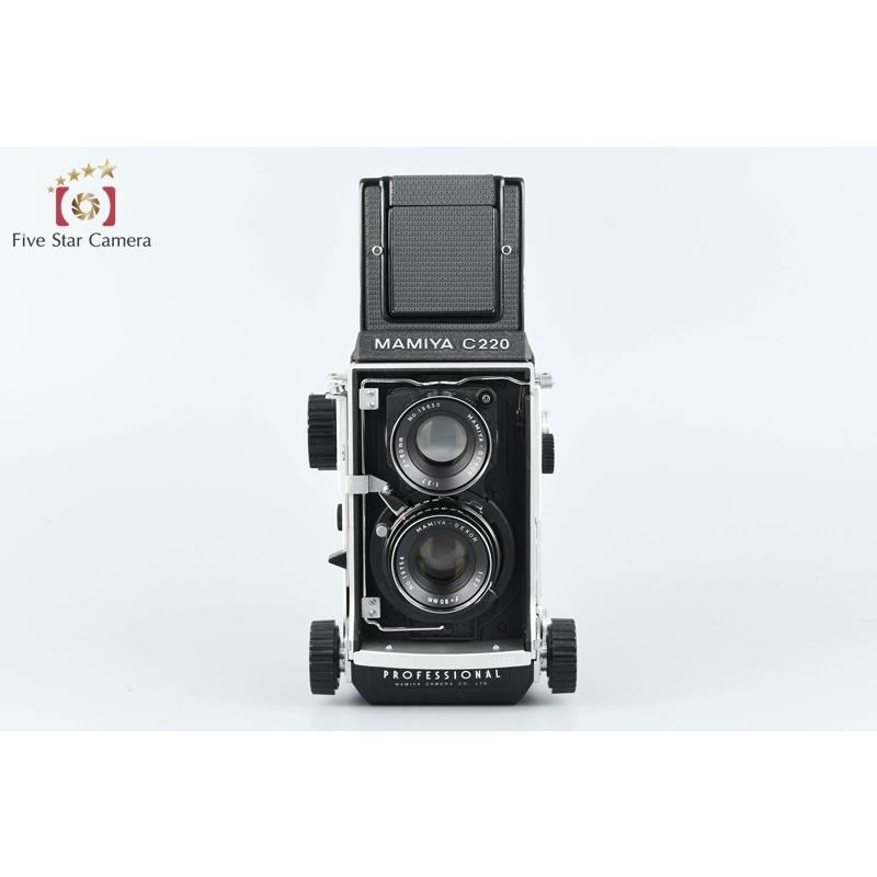 【動作確認済み】マミヤC220,sekor80,f3.7 マミヤC220プロフェッショナル + Sekor 80mm/F3.7 中古カメラ