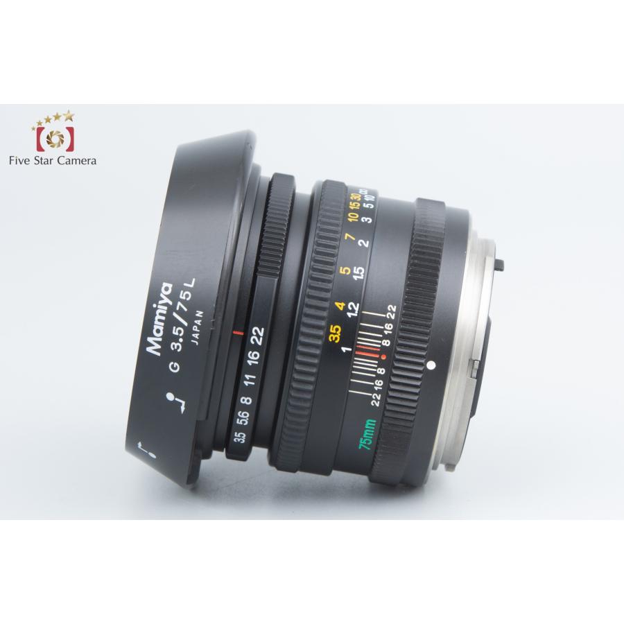 【中古】Mamiya マミヤ G 75mm f/3.5 L｜five-star-camera｜09