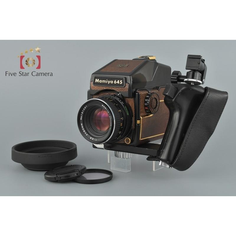 Mamiya 【中古】Mamiya マミヤ M645 1000S ゴールド + SEKOR C Mamiya 【中古】Mamiya マミヤ M645 1000S ゴールド + SEKOR C