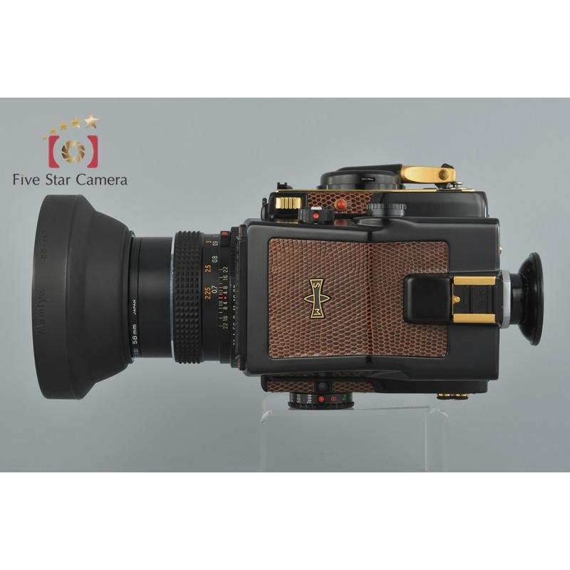 Mamiya 【中古】Mamiya マミヤ M645 1000S ゴールド + SEKOR C Mamiya 【中古】Mamiya マミヤ M645 1000S ゴールド + SEKOR C