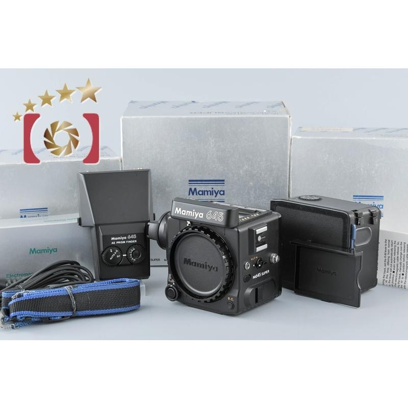 格安SALEスタート！ Mamiya マミヤ M645 SUPER 中判フィルムカメラ 元