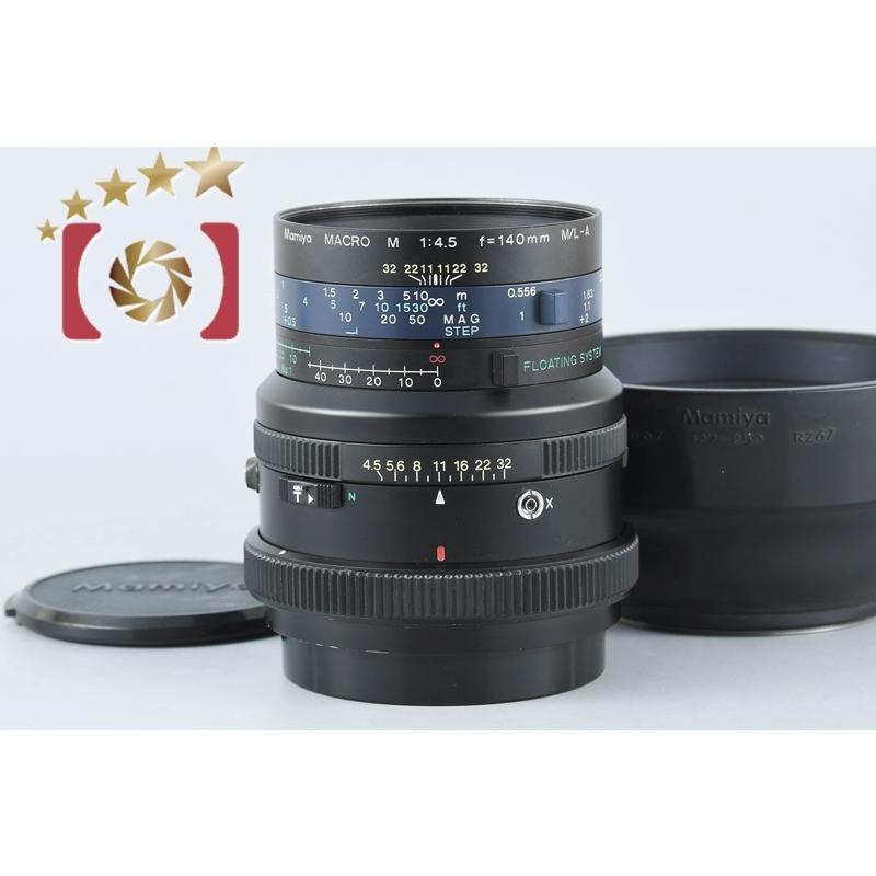 楽天1位】 Mamiya マミヤ MACRO M 140mm f 4.5 L-A automilenio.com.ar