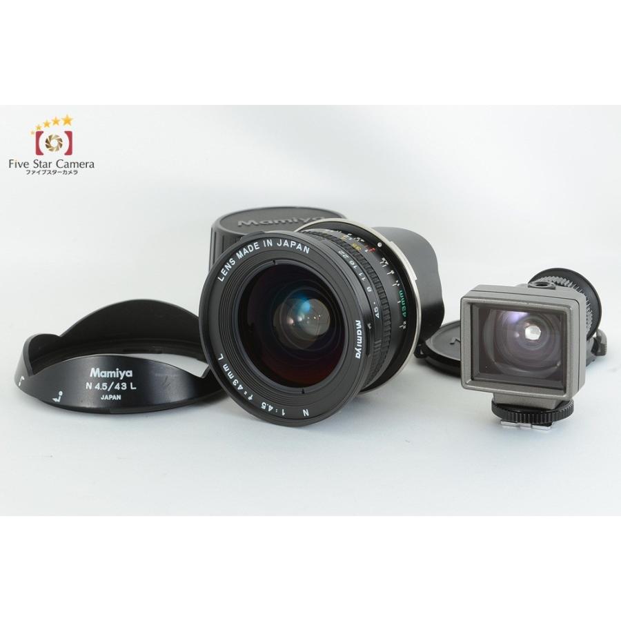 中古】Mamiya マミヤ 7 露骨 N 43mm f/4.5 L, N 80mm f/4 L, N