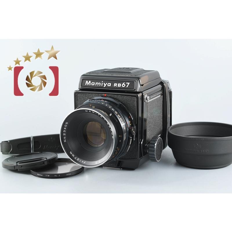 中古】Mamiya マミヤ RB67 PRO + SEKOR 127mm f/3.8 :mamiya-rb67-pro
