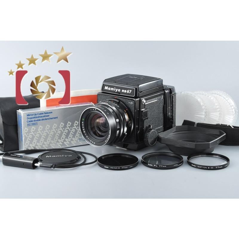 Mamiya RB67 PRO S + 65mm F4.5 完動品 Mamiya RB67 PRO S + 65mm F4.5 完動品 MINT] Mamiya RB67 Pro S