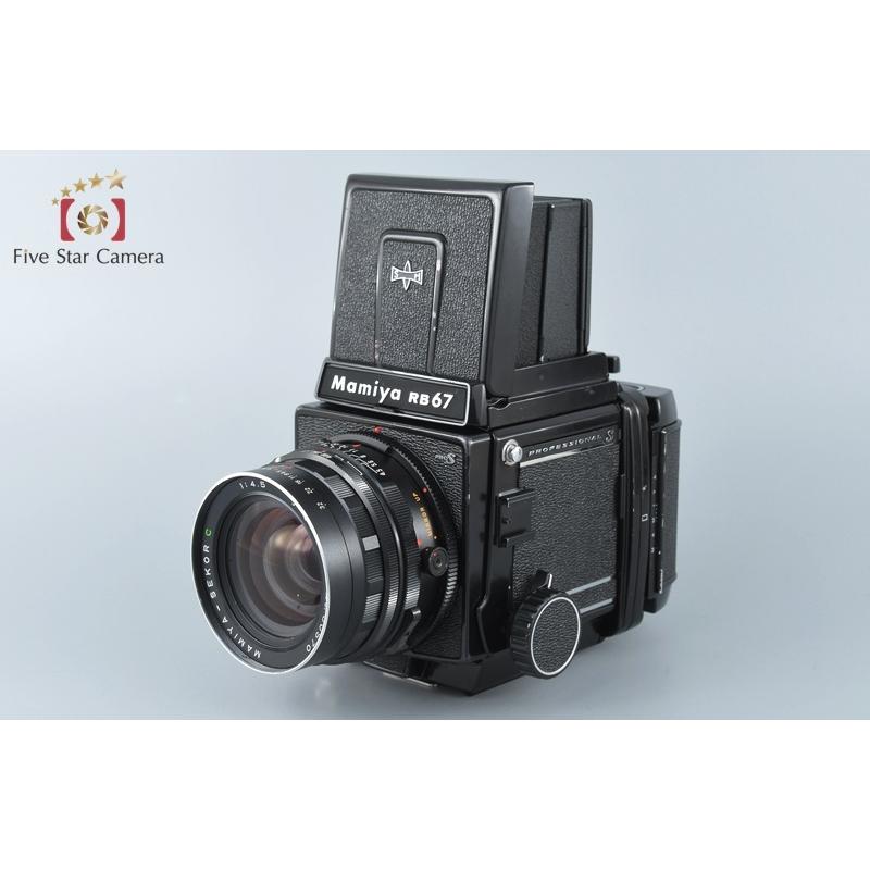 Mamiya RB67 PRO S + 65mm F4.5 完動品 Mamiya RB67 PRO S + 65mm F4.5 完動品 MINT] Mamiya RB67 Pro S