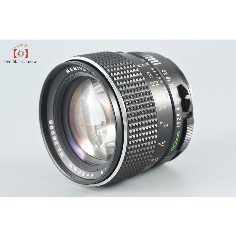 MAMIYA SEKOR C 80mm F1.9 マミヤ　中古 柔らかなボケ味と高解像を両立する中判レンズ Sekor C 80mm F1.9