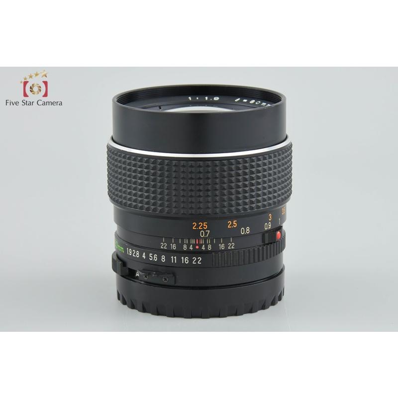 Mamiya マミヤ SEKOR C 80mm F1.9 M645用 MINT] Mamiya Sekor C 80mm F1.9 Lens For M645 Super 1000S Pro