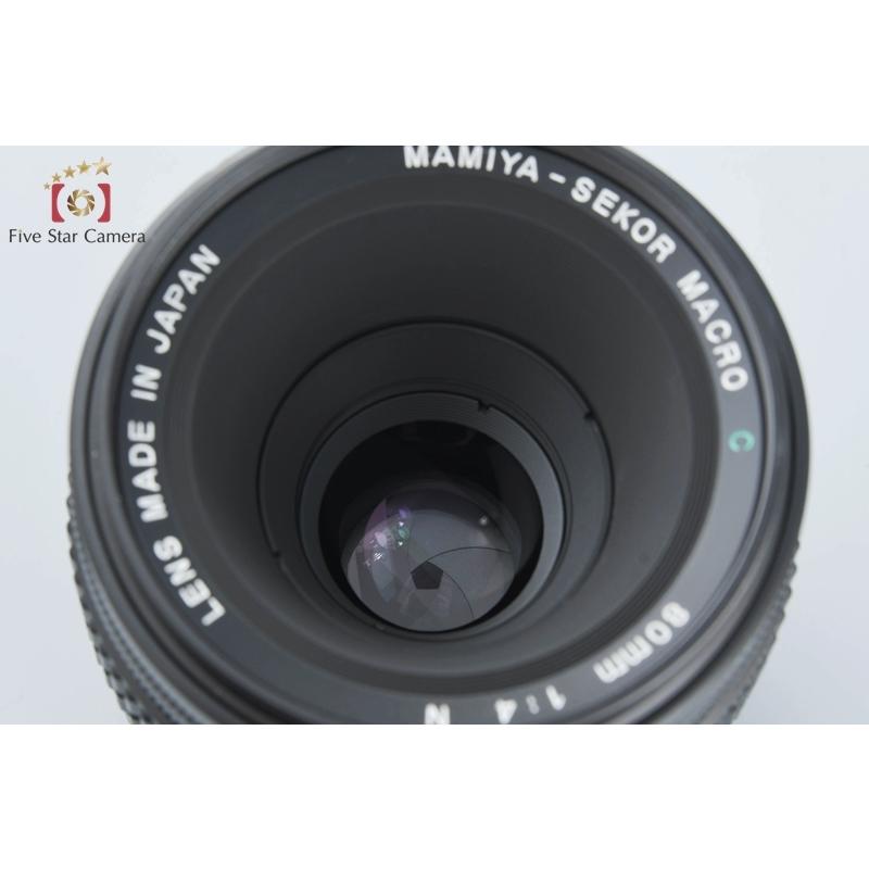 Mamiya 【中古】Mamiya マミヤ SEKOR MACRO C 80mm f/4 N 元箱付