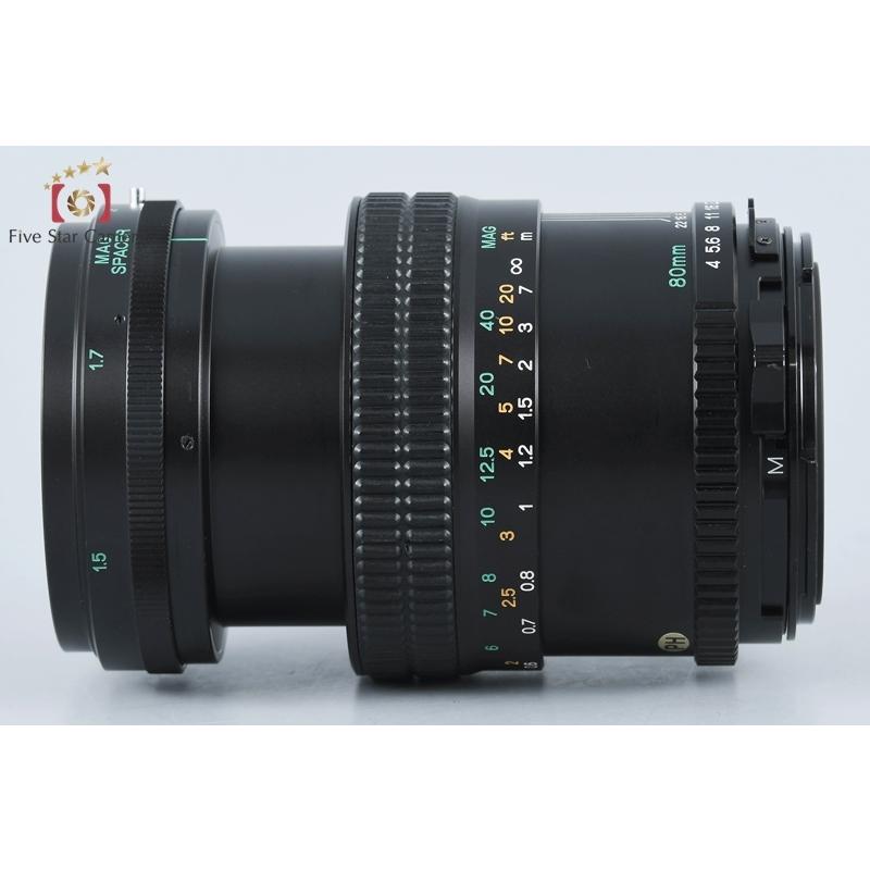 Mamiya 【中古】Mamiya マミヤ SEKOR MACRO C 80mm f/4 N 元箱付