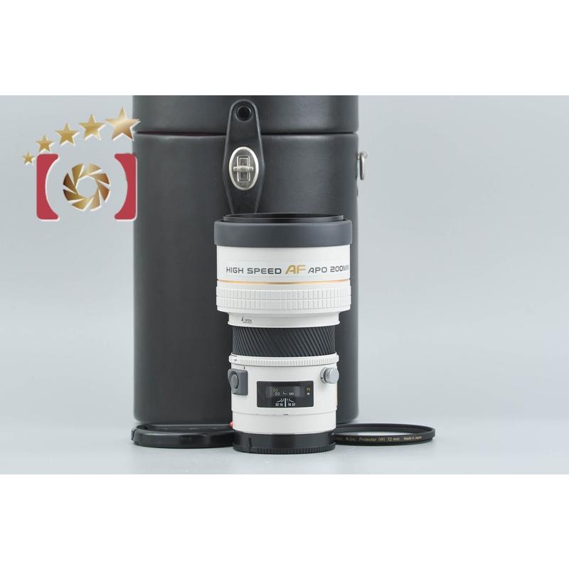 中古】MINOLTA ミノルタ HIGH SPEED AF APO TELE 200mm f/2.8 G : 中古 