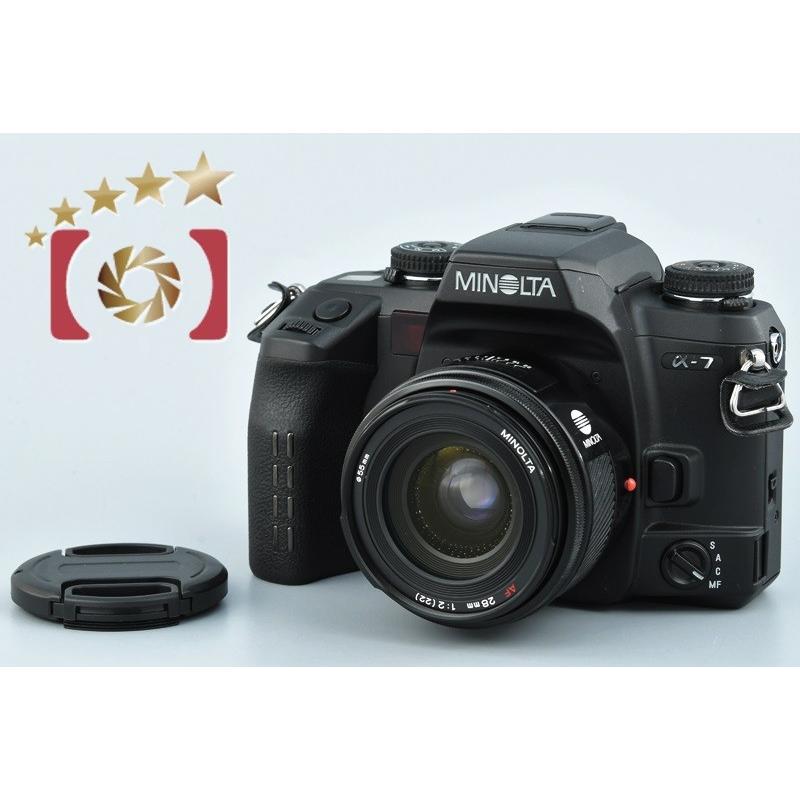 ミノルタ a-7 MINOLTA ミノルタ α-7 フィルムカメラ - 新潟県で中古カメラ