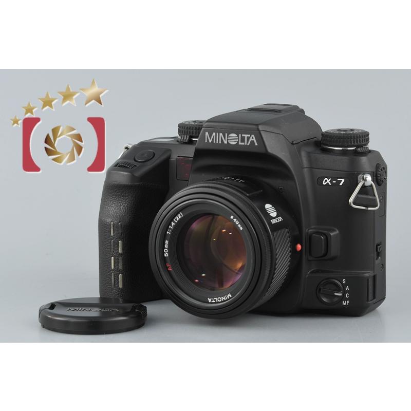 コニカミノルタ 【中古】MINOLTA ミノルタ α-7 + AF 50mm f/1.4 コニカミノルタ 【中古】MINOLTA ミノルタ α-7 + AF 50mm f/1.4