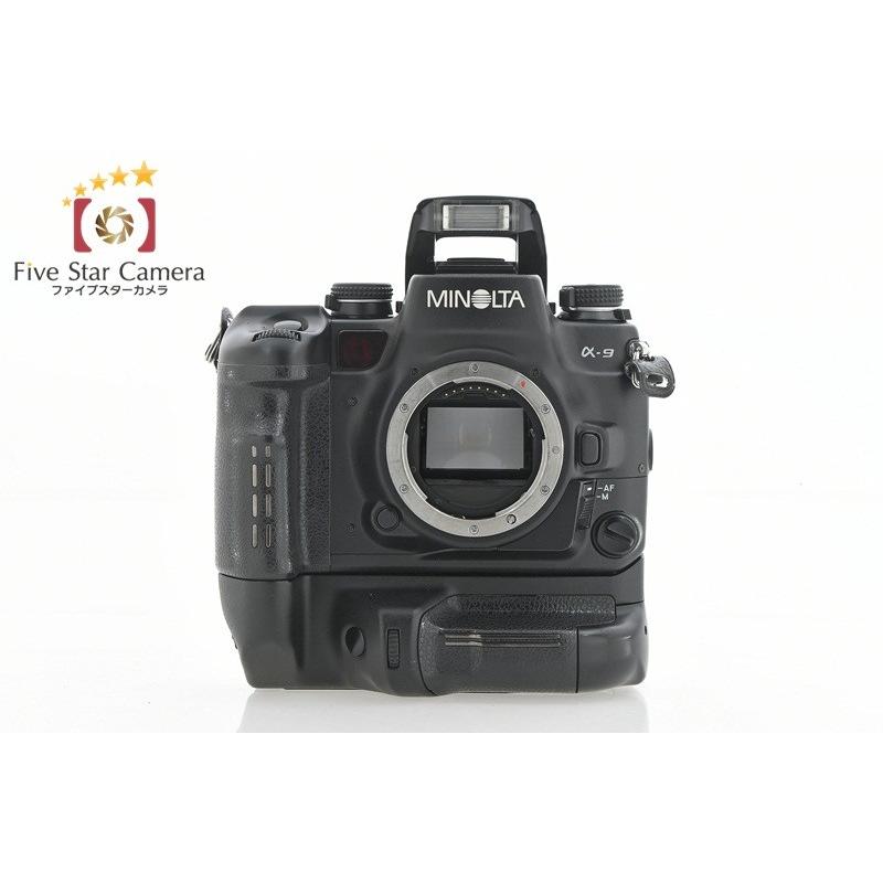 推奨MINOLTA ミノルタ α-9 VC-9M バッテリーグリップ付属 フィルム