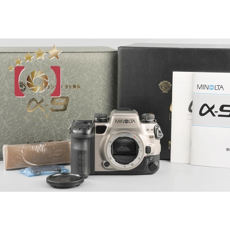 コニカミノルタ 【開封未使用品】MINOLTA ミノルタ α-9 Ti コニカミノルタ 【開封未使用品】MINOLTA ミノルタ α-9 Ti
