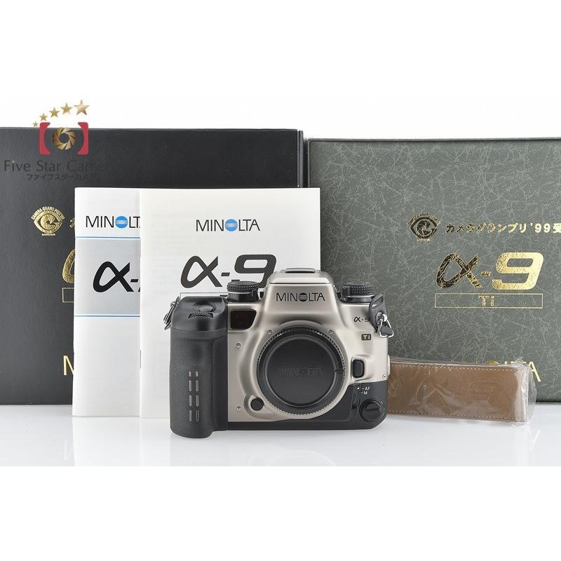 コニカミノルタ 【中古】MINOLTA ミノルタ α-9 Ti フィルム一眼