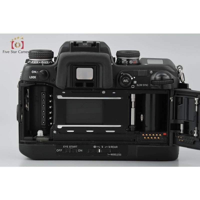 ❁美品❁MINOLTA ミノルタ α-9 VC-9 グリップ付き 中古】MINOLTA ミノルタ α-9 フィルム一眼レフカメラ + VC-9