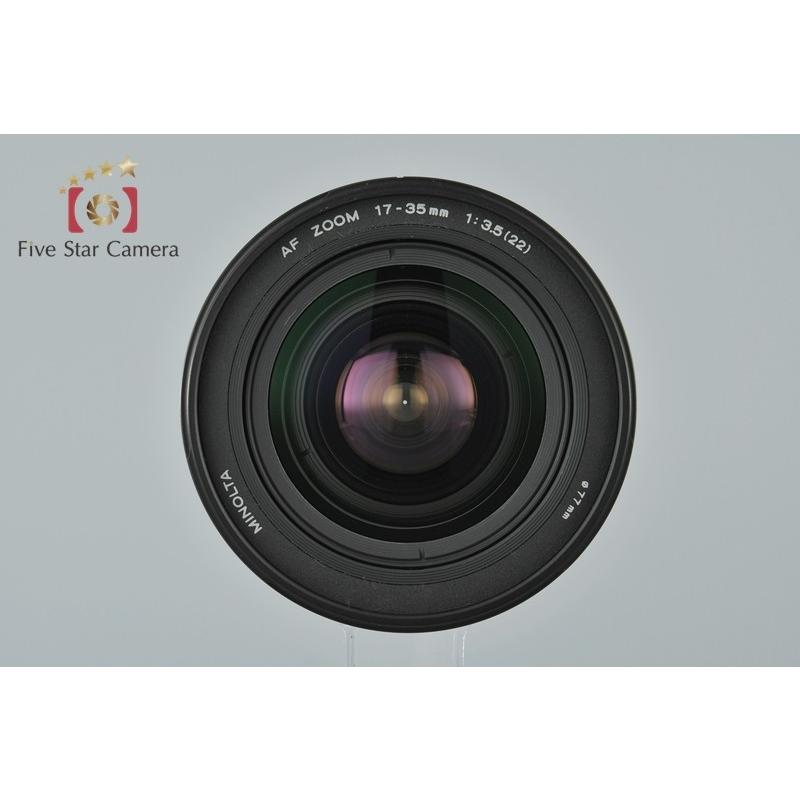 ミノルタ AF 17-35mm F3.5 G 中古 MINOLTA AF ZOOM 17-35mm F3.5 Gを中古で入手したのでレビュー｜広角大