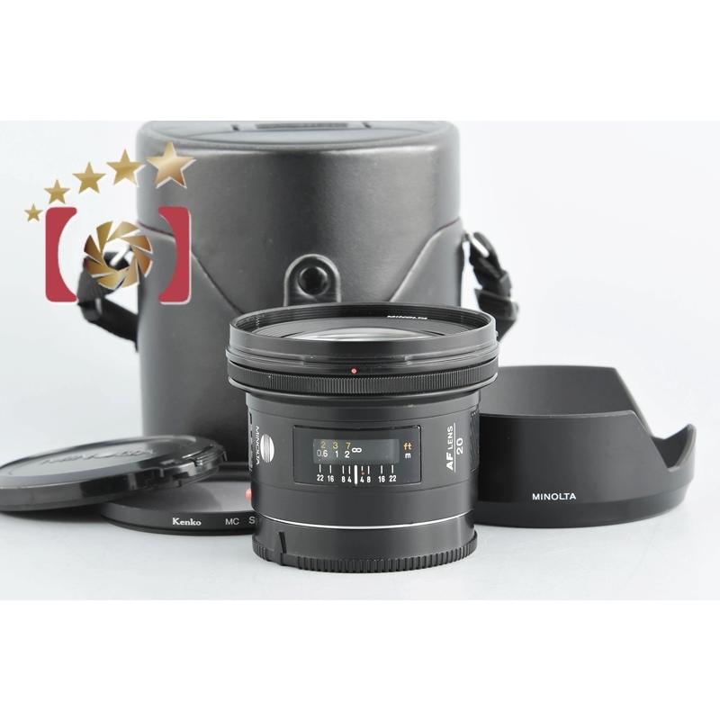 KONICA MINOLTA - 【中古】(ミノルタ) MINOLTA AF20/2.8 KONICA MINOLTA - 【中古】(ミノルタ) MINOLTA AF 20/F2.8の通販