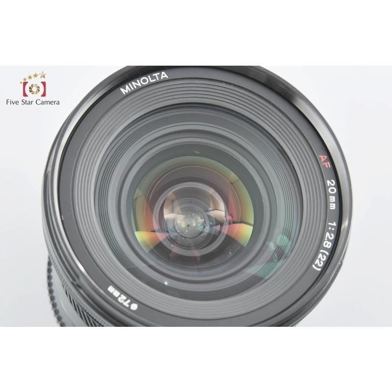 KONICA MINOLTA - 【中古】(ミノルタ) MINOLTA AF20/2.8 KONICA MINOLTA - 【中古】(ミノルタ) MINOLTA AF 20/F2.8の通販