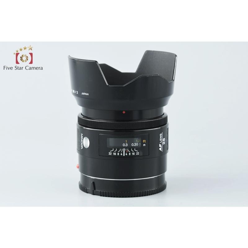 コニカミノルタ（KONICA MINOLTA） 【中古】MINOLTA ミノルタ AF 28mm