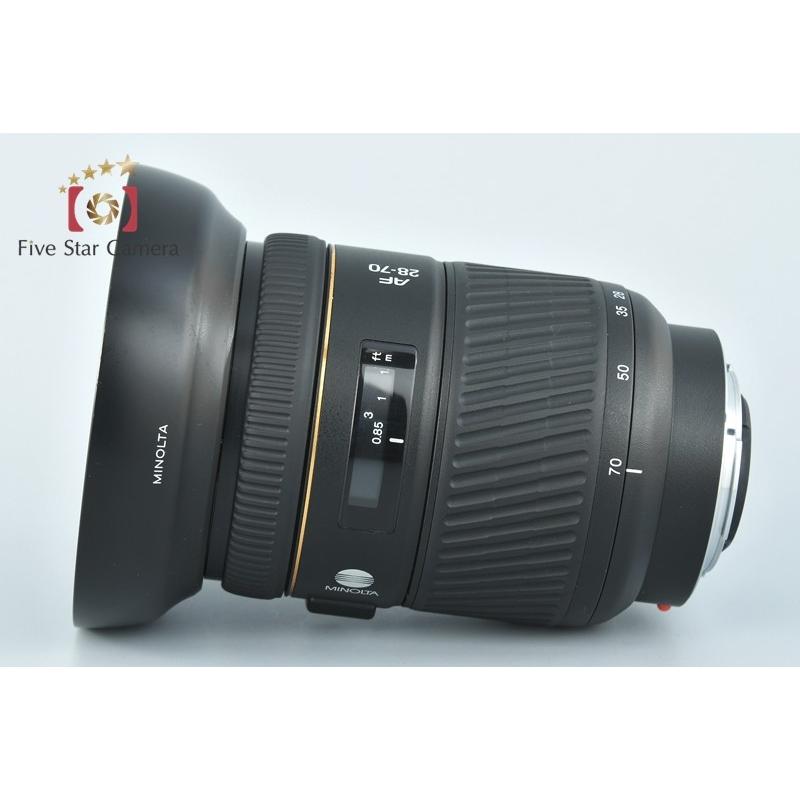 【中古】(ミノルタ) MINOLTA AF 28-70/2.8 G 中古】(ミノルタ) MINOLTA AF 28-70/2.8｜ナニワグループオンライン