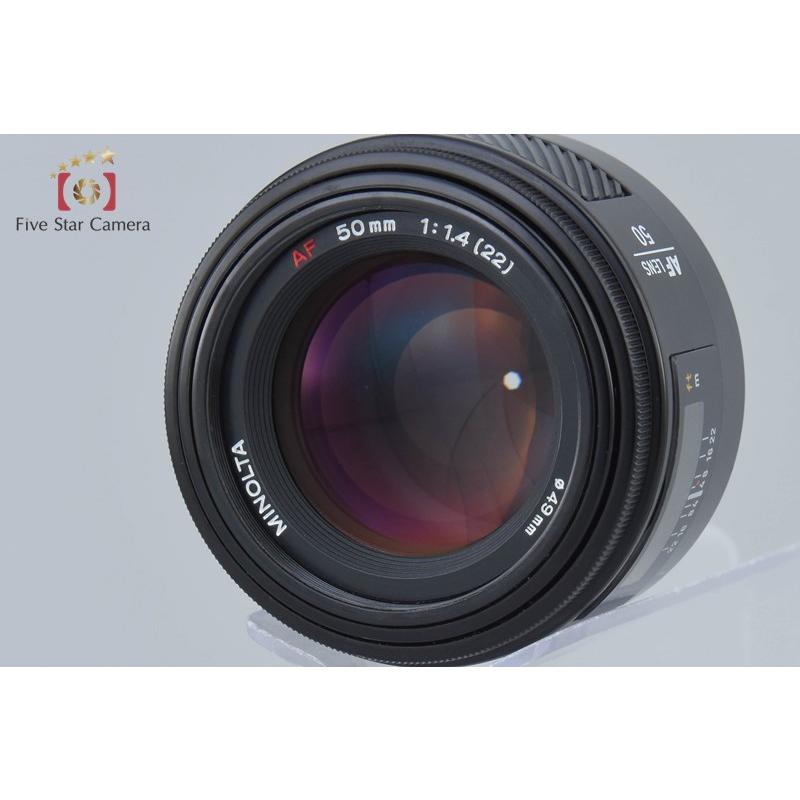 【中古】MINOLTA ミノルタ AF 50mm f/1.4 New コニカミノルタ（KONICA MINOLTA） 【中古】MINOLTA ミノルタ AF 50mm