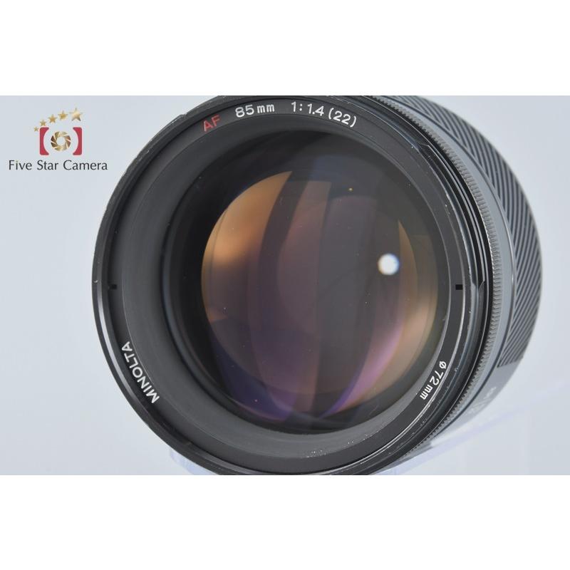 コニカミノルタ 【中古】MINOLTA ミノルタ AF 85mm f/1.4 旧