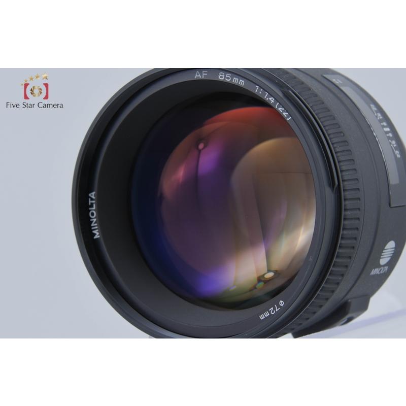 コニカミノルタ 【中古】MINOLTA ミノルタ AF 85mm f/1.4 G コニカミノルタ 【中古】MINOLTA ミノルタ AF 85mm f/1.4 G
