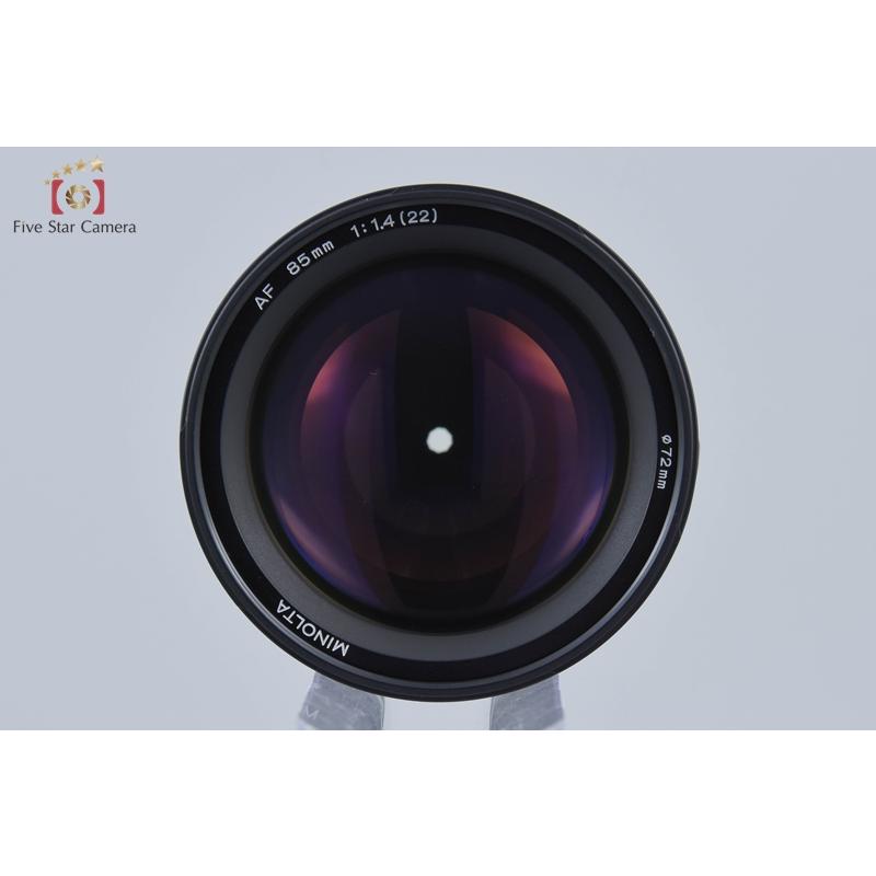 コニカミノルタ 【中古】MINOLTA ミノルタ AF 85mm f/1.4 G コニカミノルタ 【中古】MINOLTA ミノルタ AF 85mm f/1.4 G