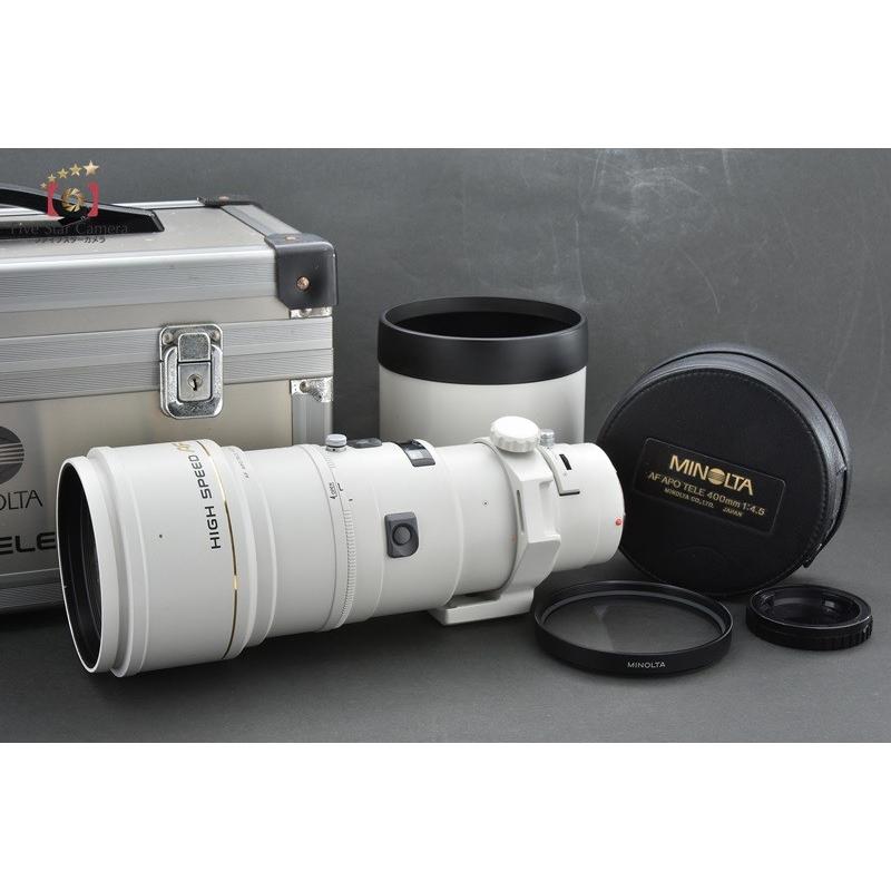 コニカミノルタ 【中古】MINOLTA ミノルタ AF APO TELE 400mm f コニカミノルタ 【中古】MINOLTA ミノルタ AF APO TELE 400mm f
