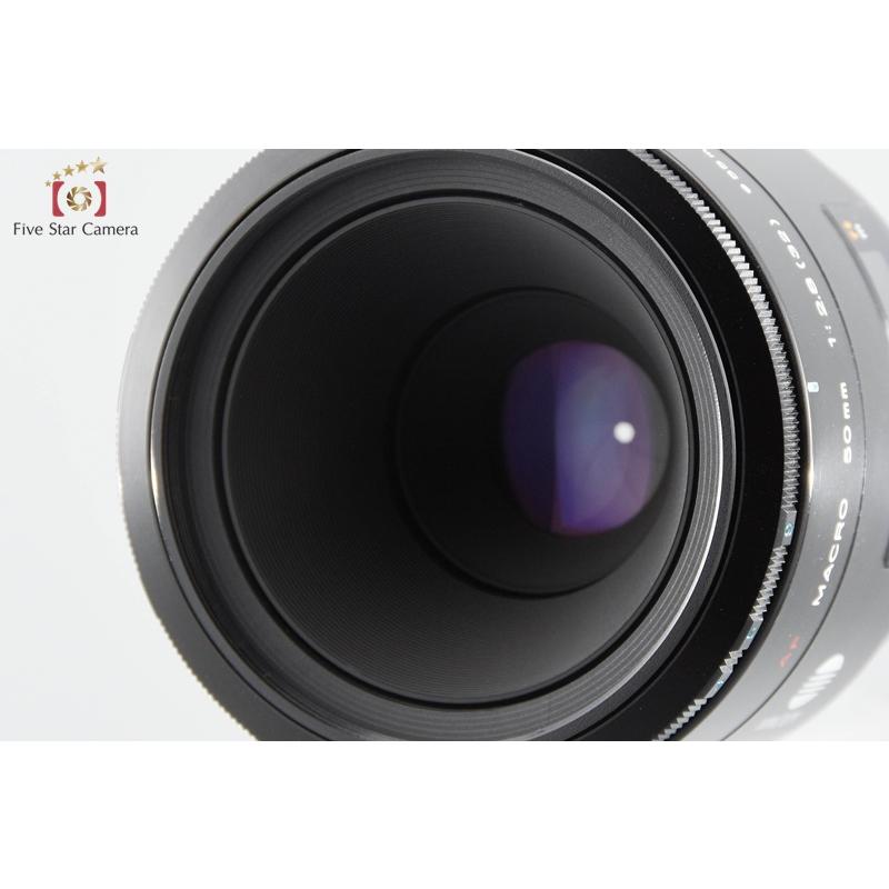 コニカミノルタ 【中古】MINOLTA ミノルタ AF MACRO 50mm f/2.8 コニカミノルタ 【中古】MINOLTA ミノルタ AF MACRO 50mm f/2.8