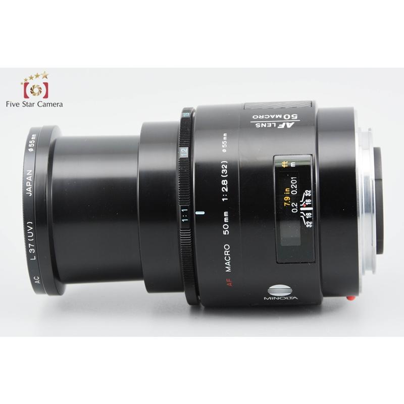 コニカミノルタ 【中古】MINOLTA ミノルタ AF MACRO 50mm f/2.8 コニカミノルタ 【中古】MINOLTA ミノルタ AF MACRO 50mm f/2.8