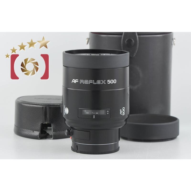 コニカミノルタ 【中古】MINOLTA ミノルタ AF REFLEX 500mm f/8 コニカミノルタ 【中古】MINOLTA ミノルタ AF REFLEX 500mm f/8