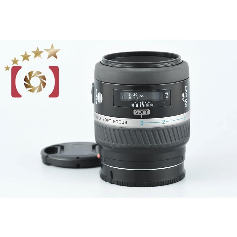 【中古】MINOLTA ミノルタ AF SOFT FOCUS 100mm f/2.8 中古】 ミノルタ AF SOFT FOCUS 100mm F2.8 αシリーズ MINOLTA ソフト