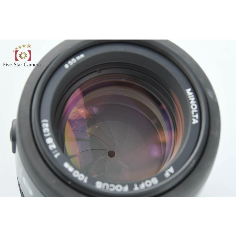 【中古】MINOLTA ミノルタ AF SOFT FOCUS 100mm f/2.8 コニカミノルタ（KONICA MINOLTA） 【中古】MINOLTA ミノルタ AF SOFT