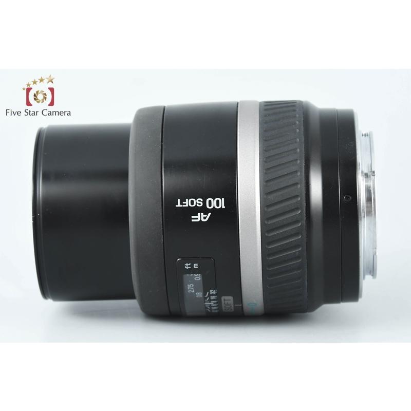 【中古】MINOLTA ミノルタ AF SOFT FOCUS 100mm f/2.8 コニカミノルタ（KONICA MINOLTA） 【中古】MINOLTA ミノルタ AF SOFT