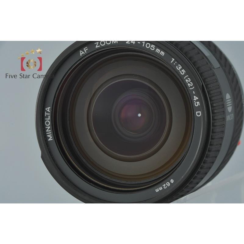 【中古】MINOLTA ミノルタ AF ZOOM 24-105mm f/3.5-4.5 D