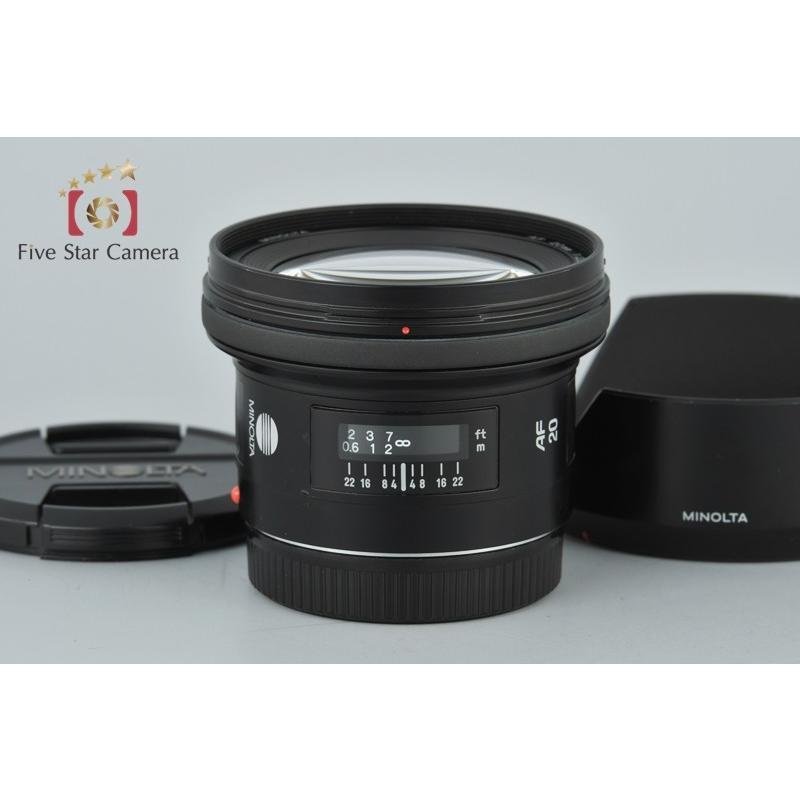 整備＆テスト済】ミノルタ New MD 20mm F2.8 652 コニカミノルタ