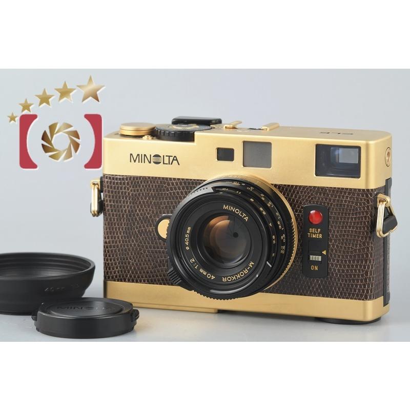 コニカミノルタ 【未使用品】MINOLTA ミノルタ CLE GOLD LIMITED コニカミノルタ 【未使用品】MINOLTA ミノルタ CLE GOLD LIMITED