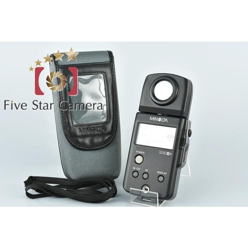 MINOLTA COLOR METER III F 【公式通販】